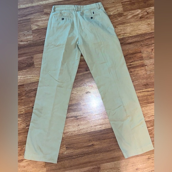 Boys Polo Ralph Lauren Khaki Pants - Picture 2 of 6